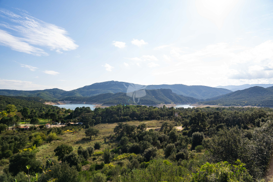 Vistes al pantà de Darnius
